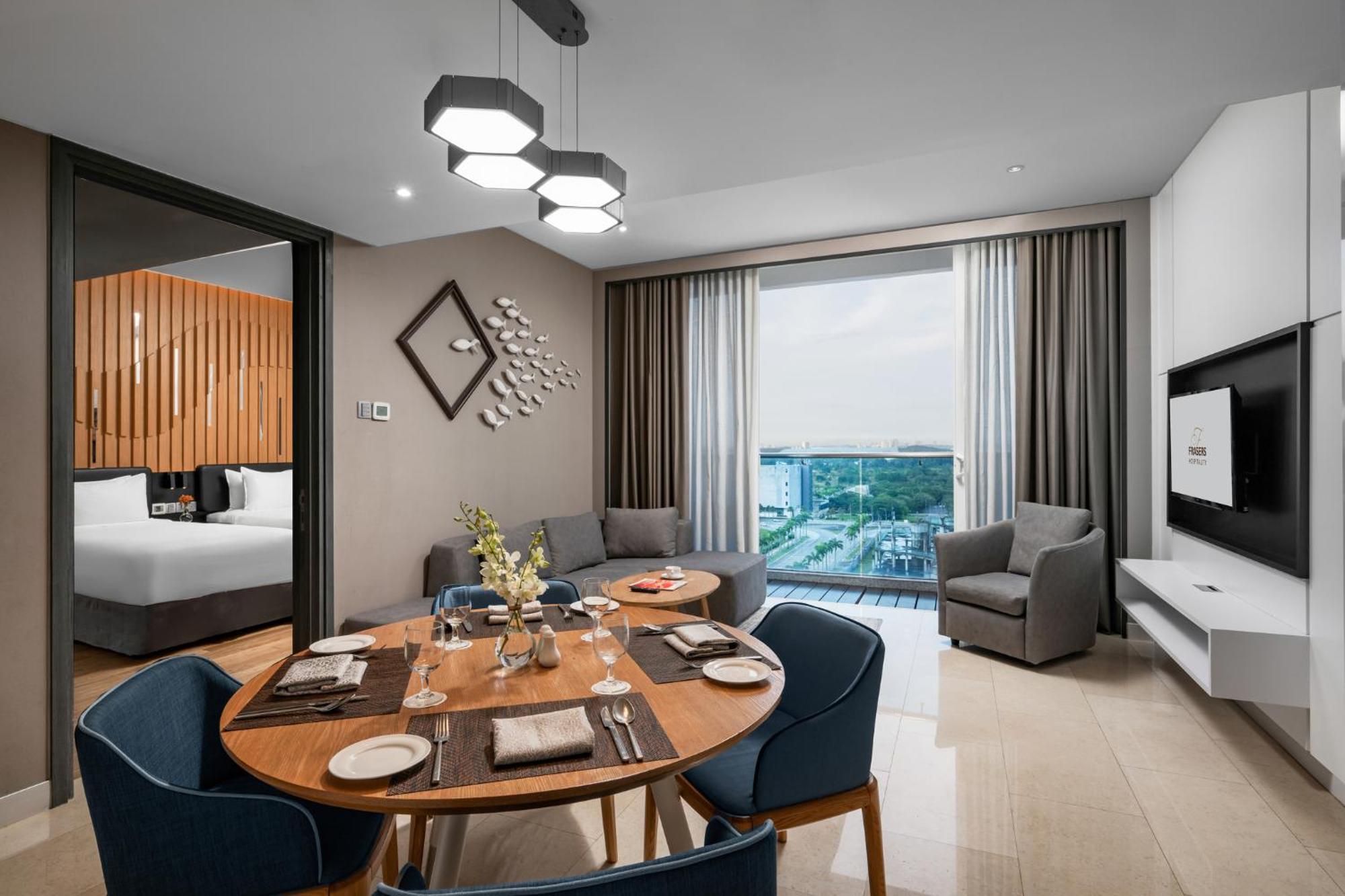 Fraser Place Puteri Harbour Nusajaya  Buitenkant foto A suite at the hotel